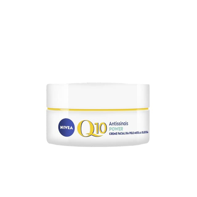 NIVEA Creme Facial Antissinais Q10 Power Dia FPS 30 50g, Reduz Rugas, Controla a Oleosidade, Cuidado Facial Diário, Pele Mista a Oleosa