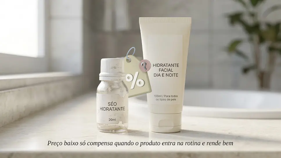 Produto de skin care barato